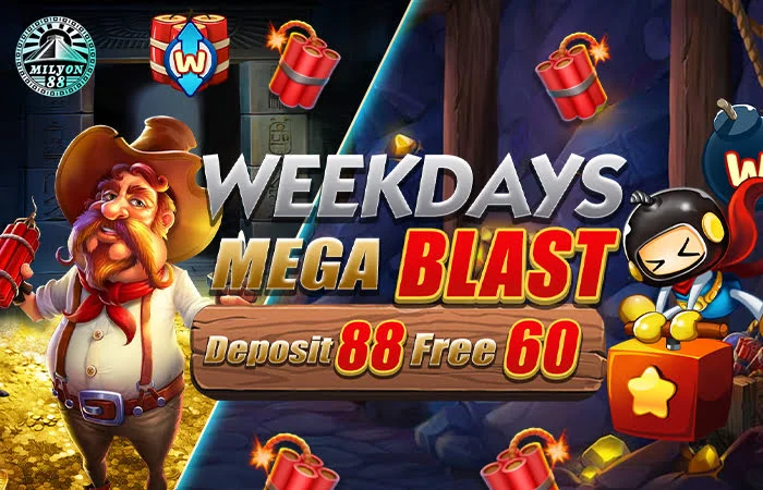 Milyon - Weekdays Mega Blast - Bet 88 Win 1,000!